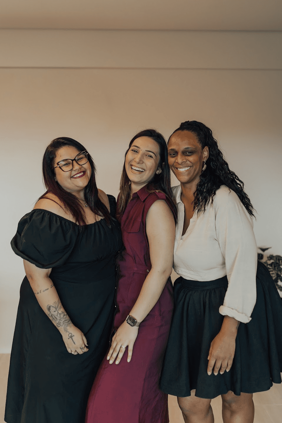 Nanda, Tess e Thais, equipe I Love Travel